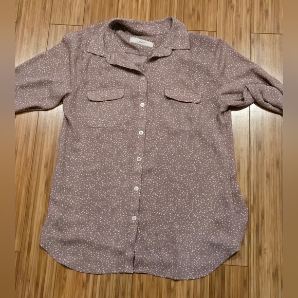 Loft Button-Up Long Sleeve Shirt - Picture 2 of 8